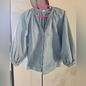 Jean Shirt - Levis 3/4 Sleeve